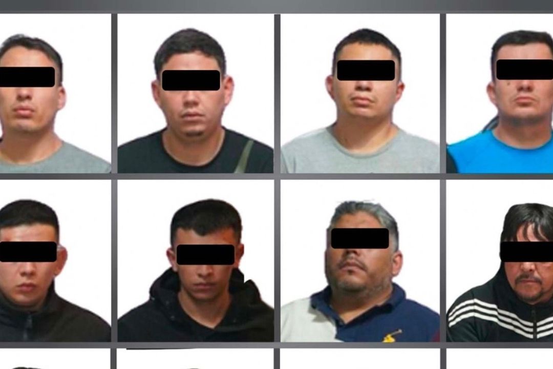 Los detenidos tenían actividades delictivas tanto en municipios mexiquenses como en el estado de Querétaro