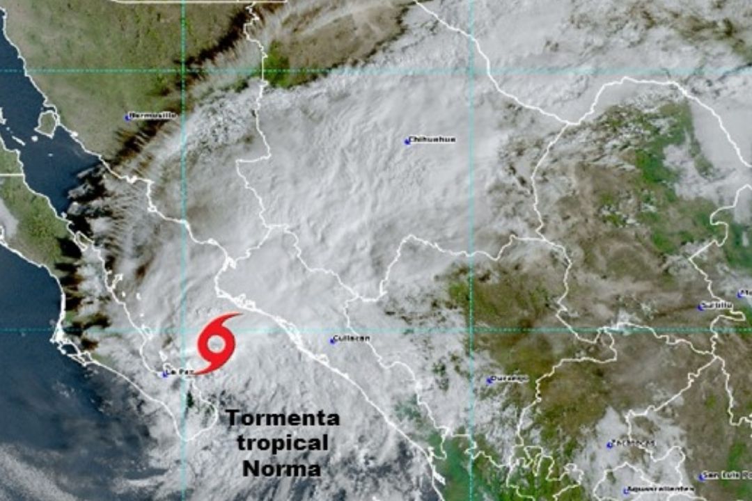 Norma Va a Sinaloa con Fuerte Oleaje; Llegaría Hasta Chihuahua y Durango