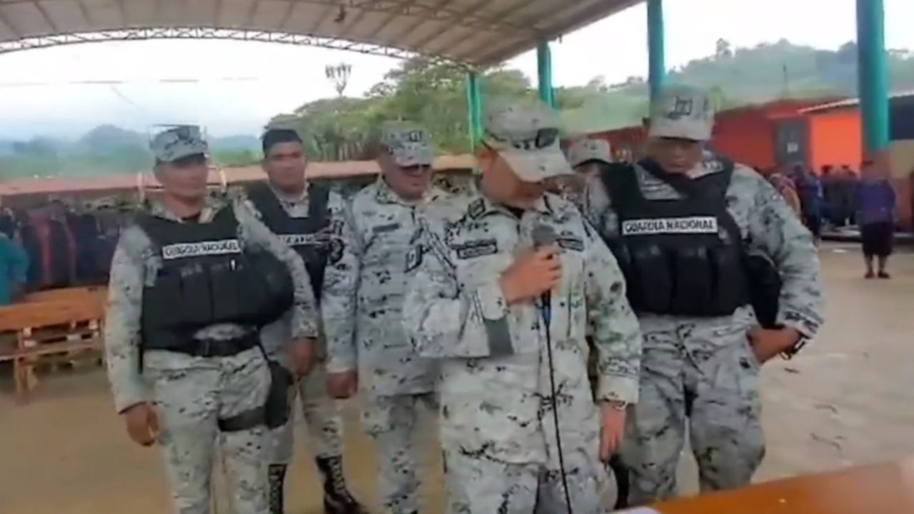 Liberan a Elementos de la Guardia Nacional Retenidos en Oxchuc, Chiapas