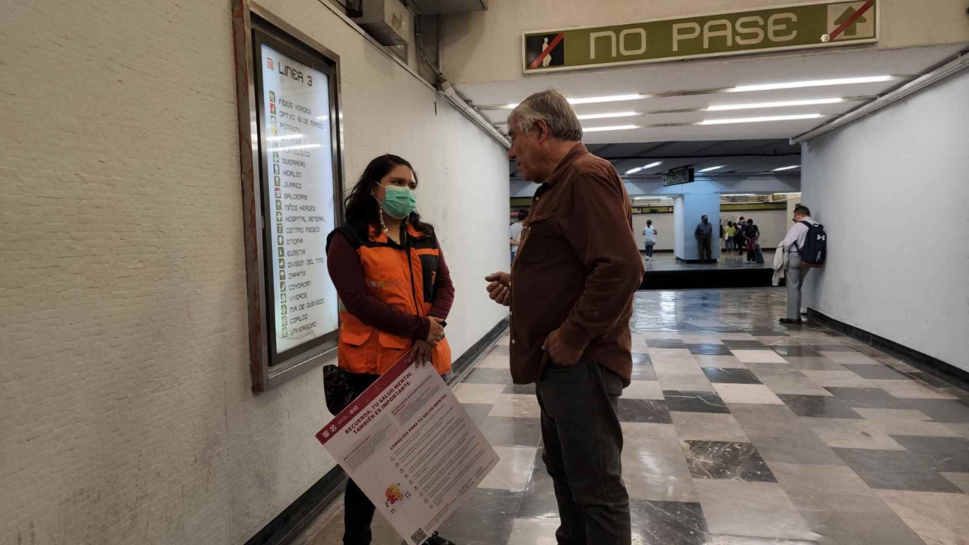 Progrma Salvando Vidas en el Metro CDMX