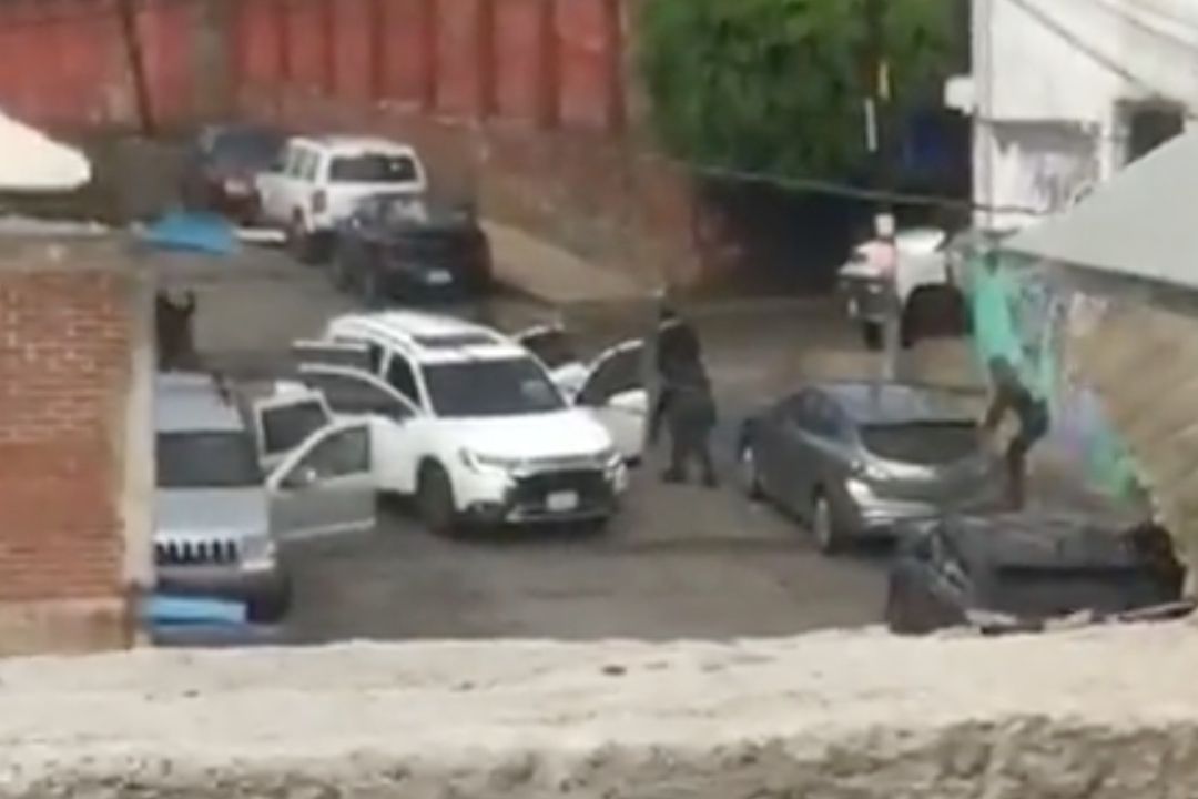 Operativo por enfrentamiento en Tacámbaro
