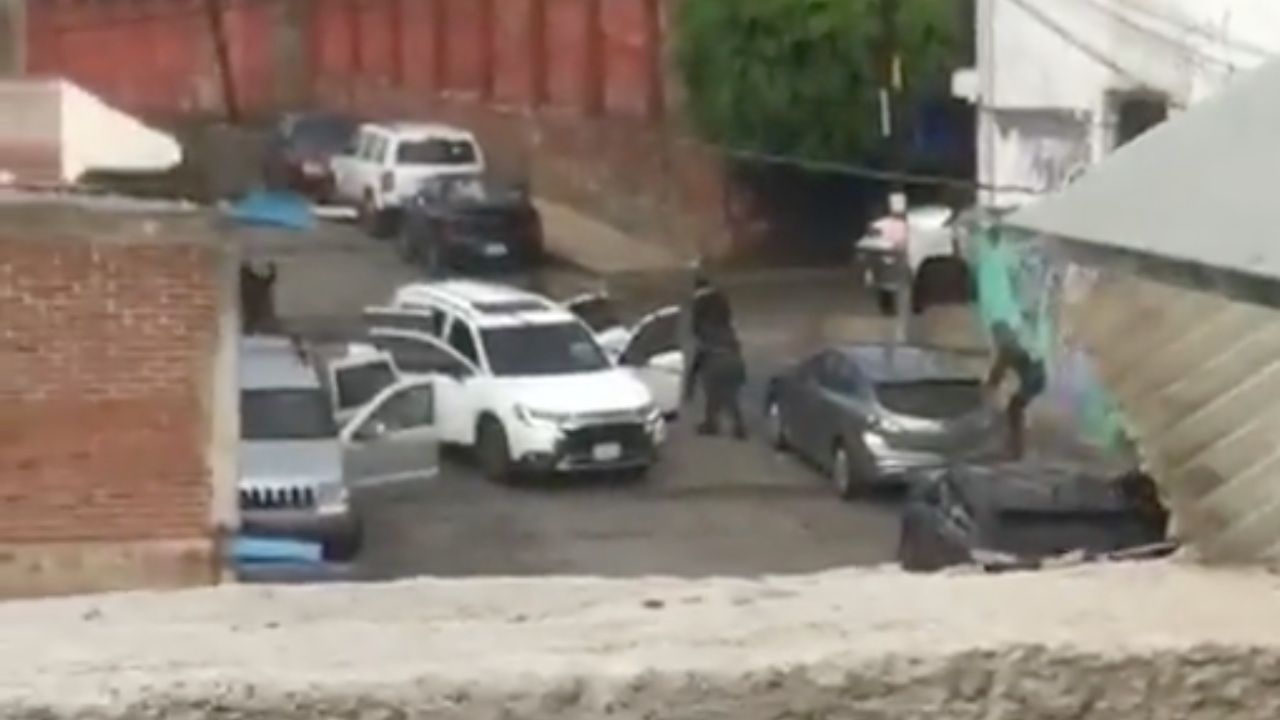 Operativo por enfrentamiento en Tacámbaro