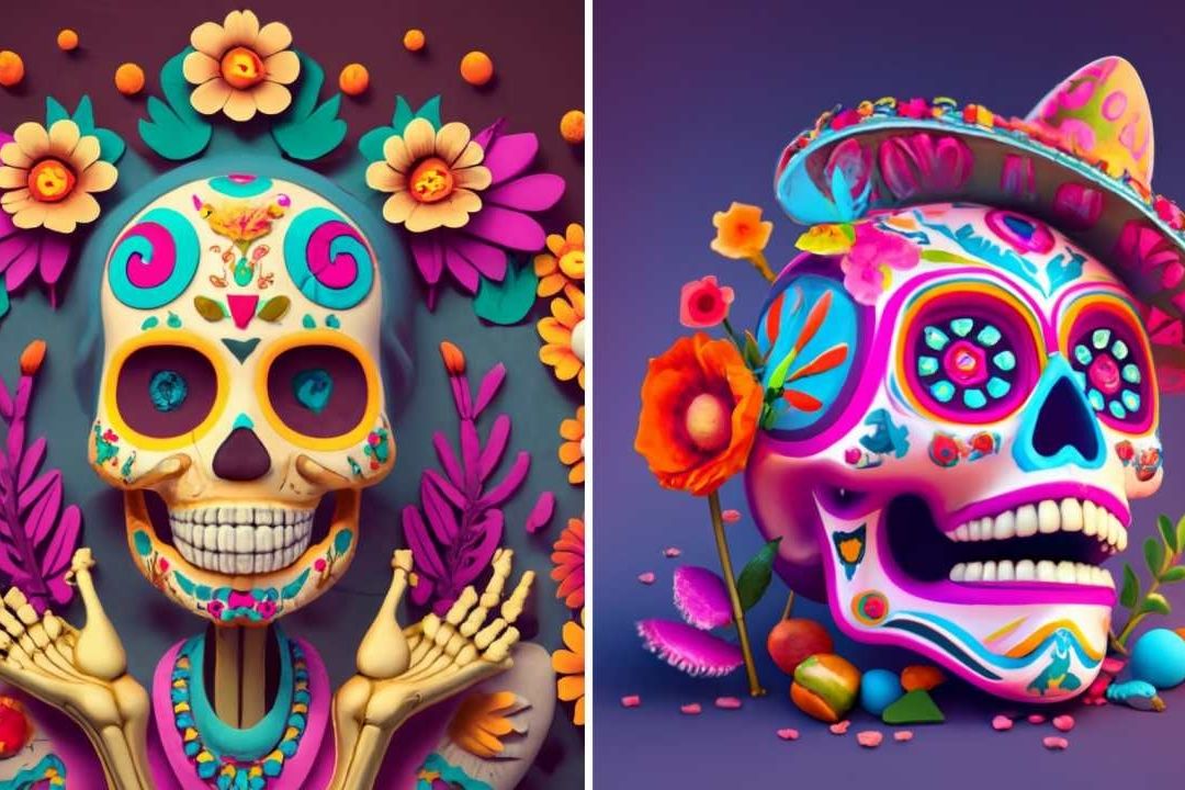 Así puedes crear calaveras de Día de Muertos con IA
