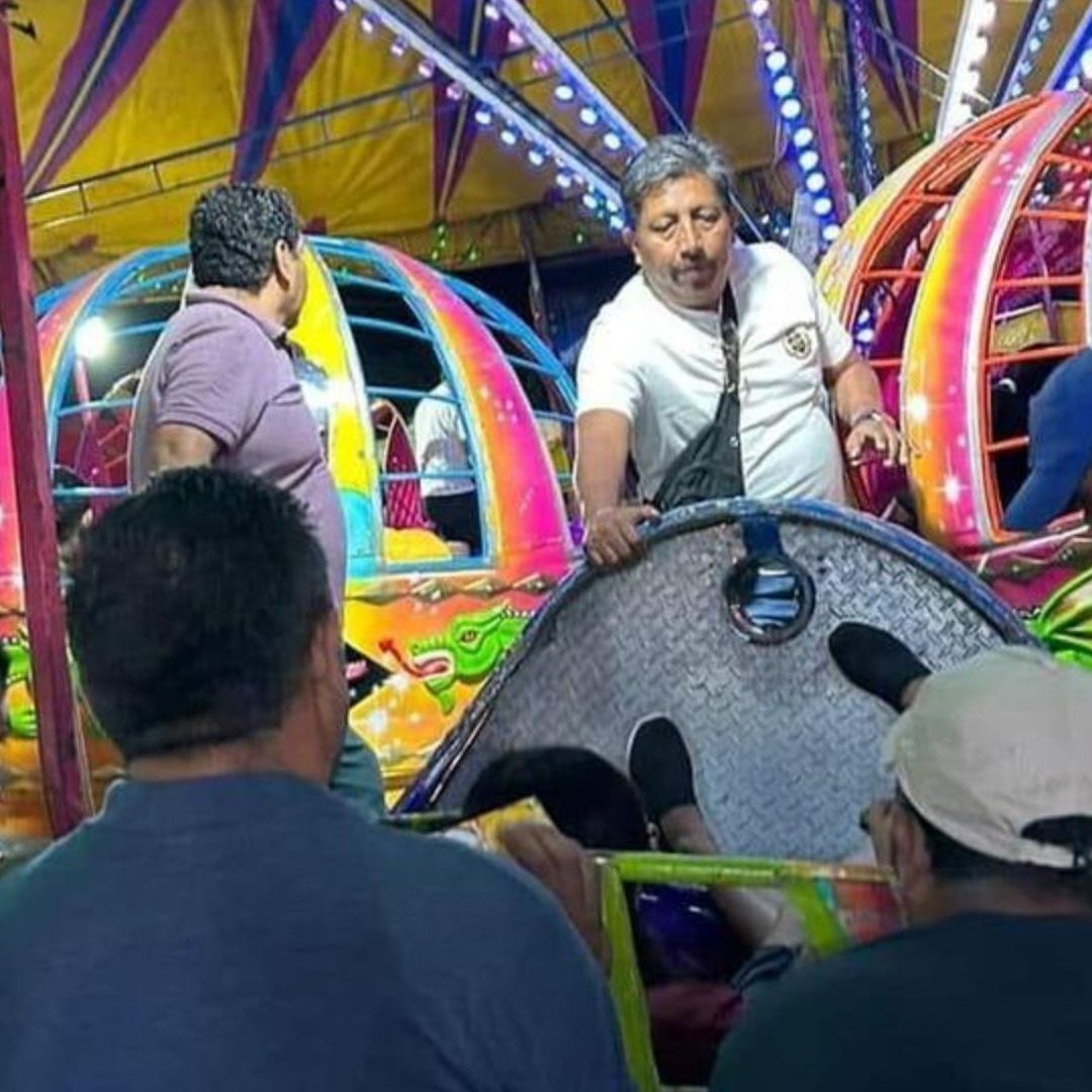 Accidente en feria de Córdoba deja dos lesionados