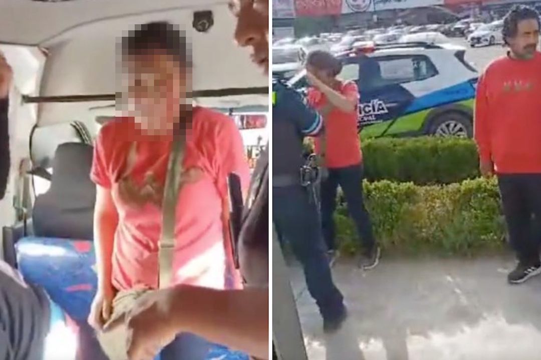 Dos mujeres pelean en ‘combi’ de Puebla por un hombre