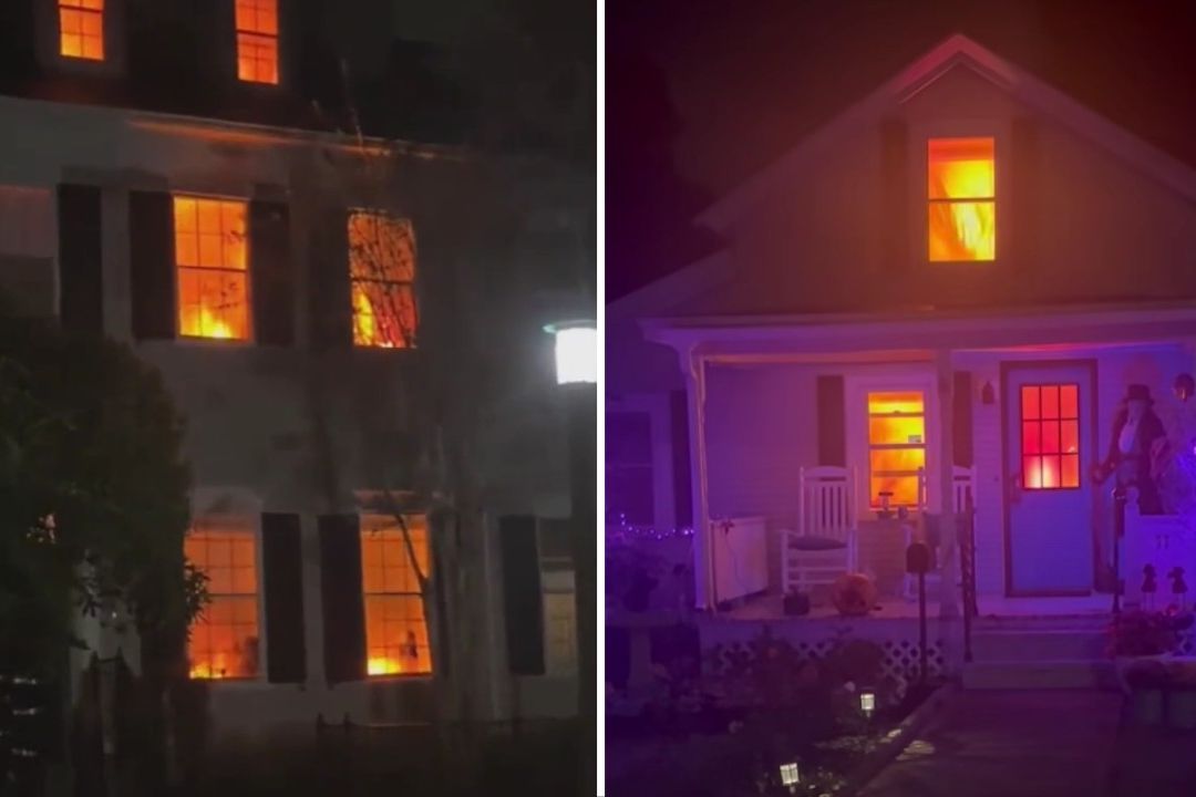 Casas en Estados Unidos han simulado un incendio dentro de sus casas, lo cual ha provocado respuesta de los bomberos