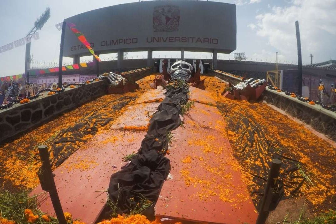 La Mega Ofrenda UNAM 2023 se realizará en el Estadio Olímpico Universitario; conoce cuándo abrirá para el público