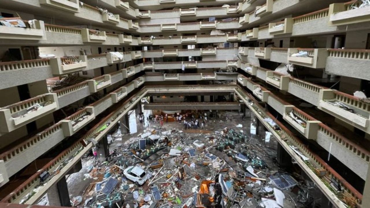 La devastación es total, aseguraron algunos testigos en el lugar de los hechos