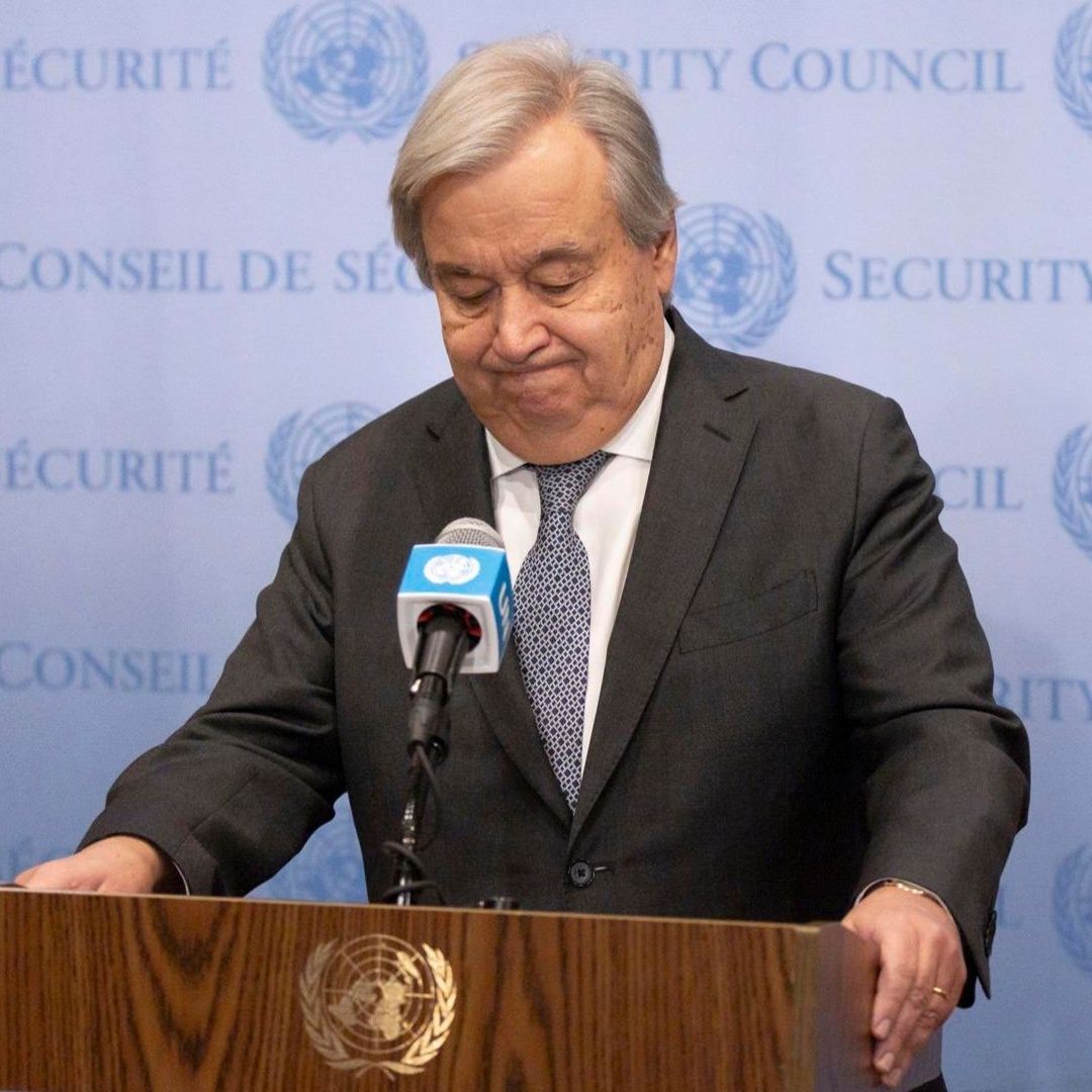 l Secretario General de las Naciones Unidas, António Guterres