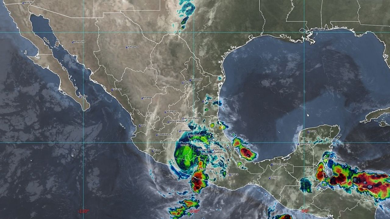 Se degrada Otis a huracán categoría 2; seguirán las lluvias