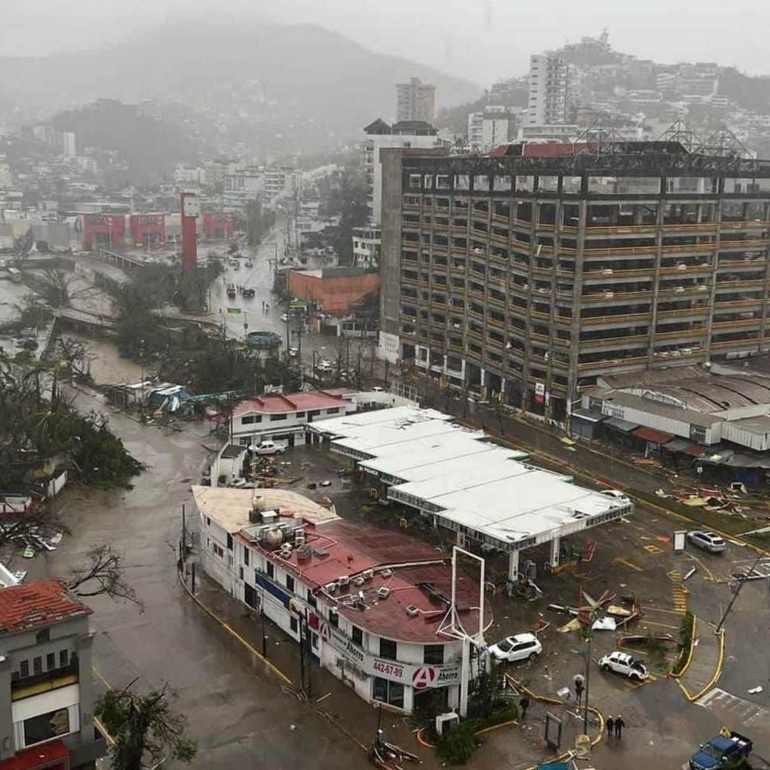 Afectaciones por Otis en Acapulco