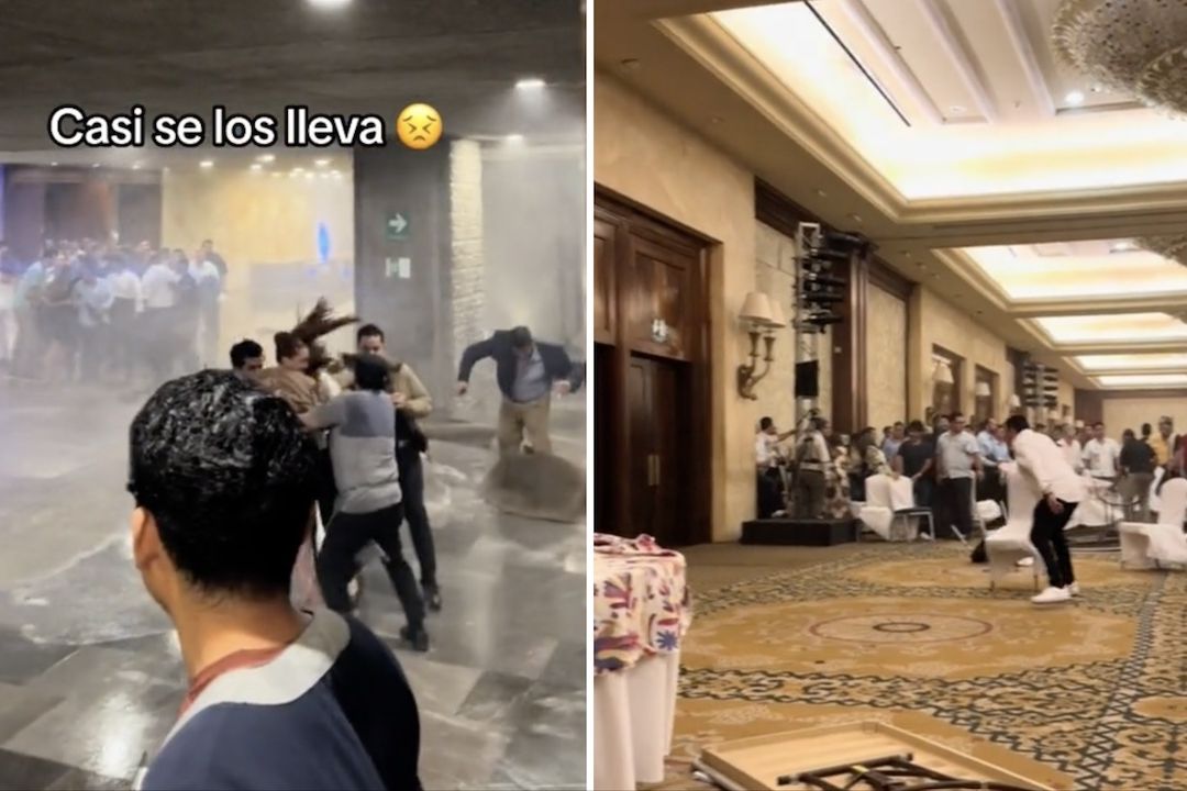 Huracán Otis Sorprende a Huéspedes del Hotel Princess en Cena