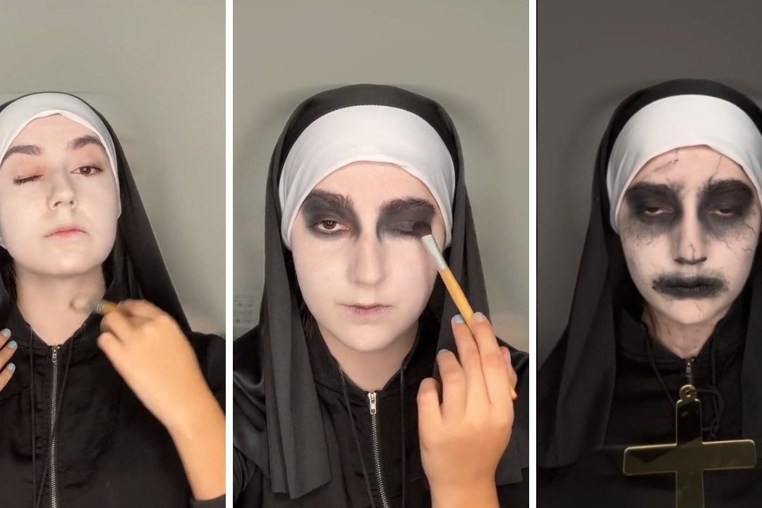 Maquillaje y Disfraz de "La Monja" para Halloween: Así Puedes Hacer el Tuyo Paso a Paso