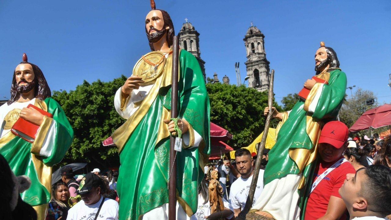 Celebran a San Judas Tadeo en la CDMX