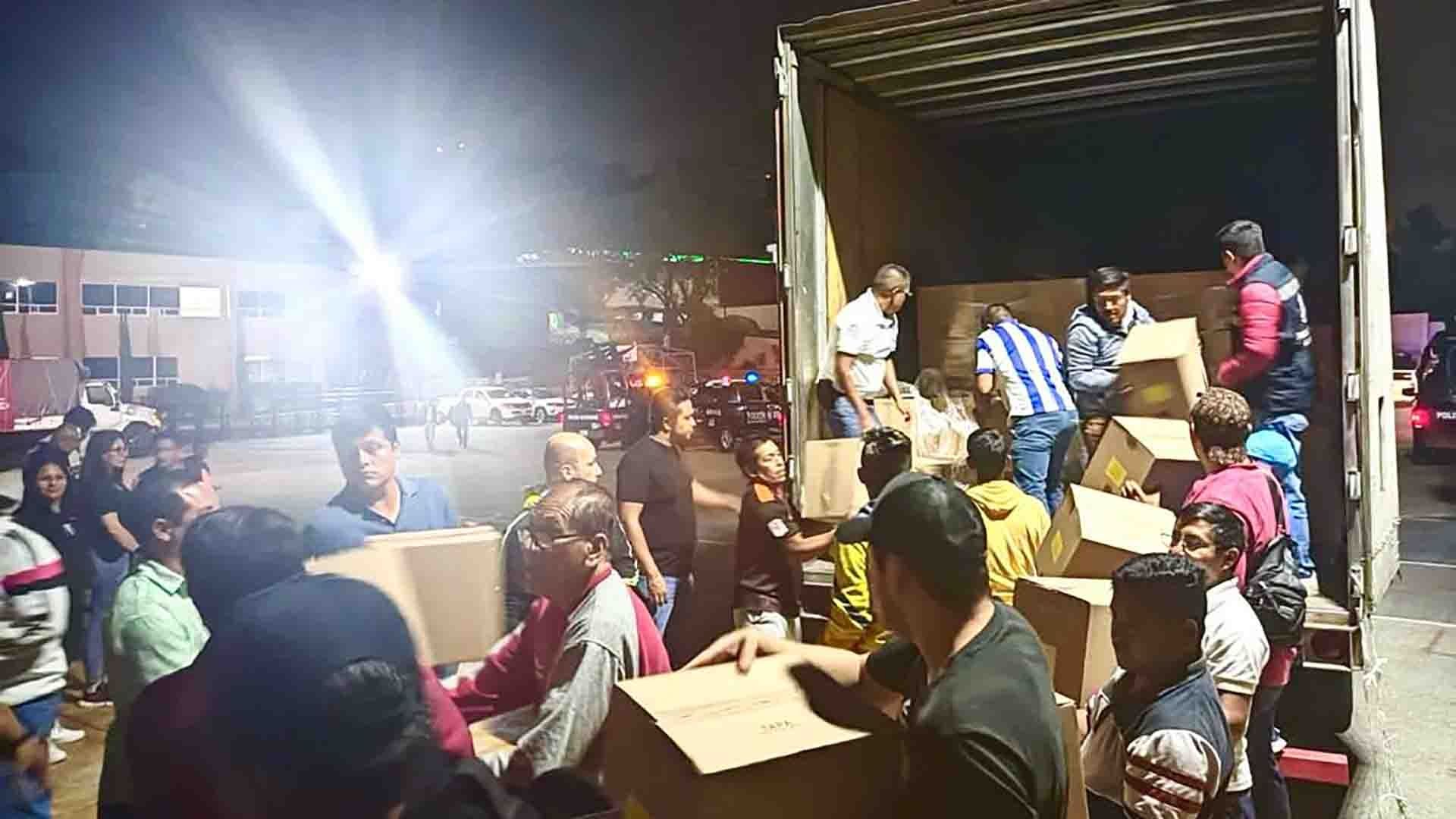 Fueron 154 toneladas reunidas en dos días en los centros de acopio estatales.