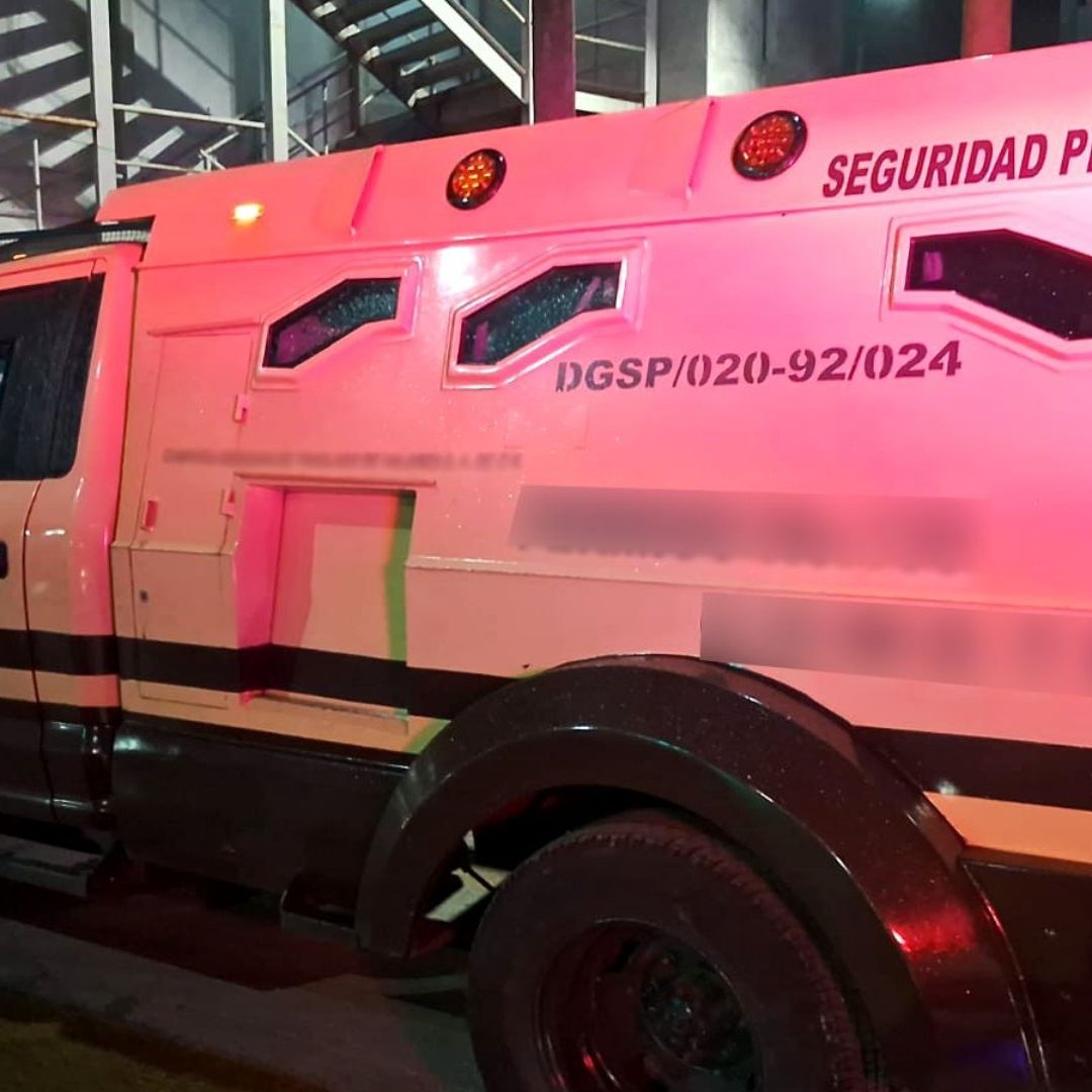 Robo camioneta de valores Tlalnepantla