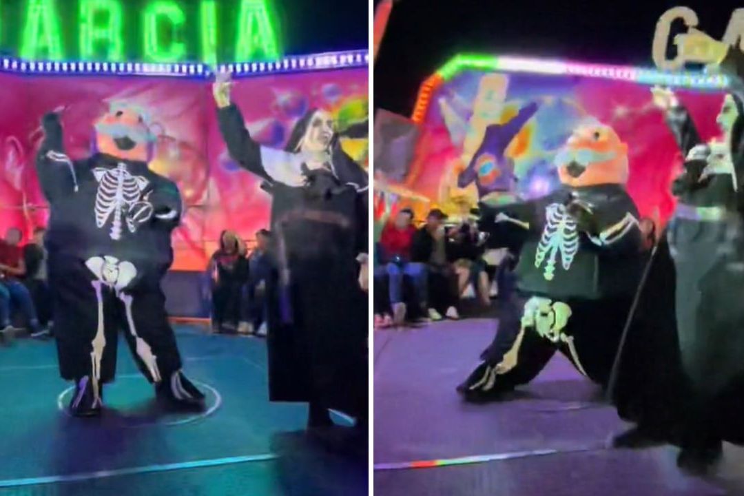 La Monja Viral de la Feria bailó junto al Dr. Simi y dejó a todos sus seguidores con la boca abierta