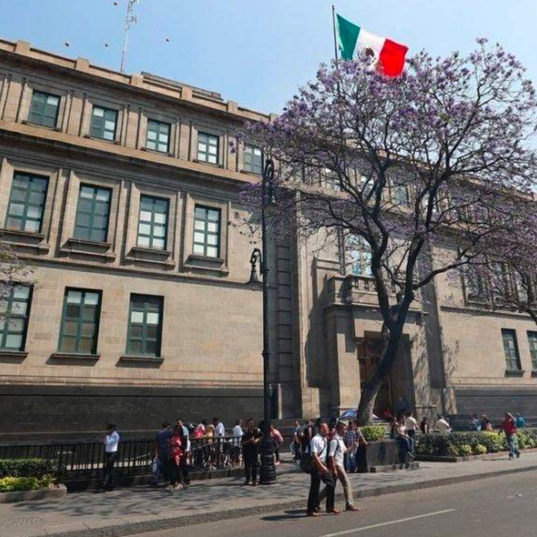Exterior de la Suprema Corte de Justicia de la Nación (SCJN).