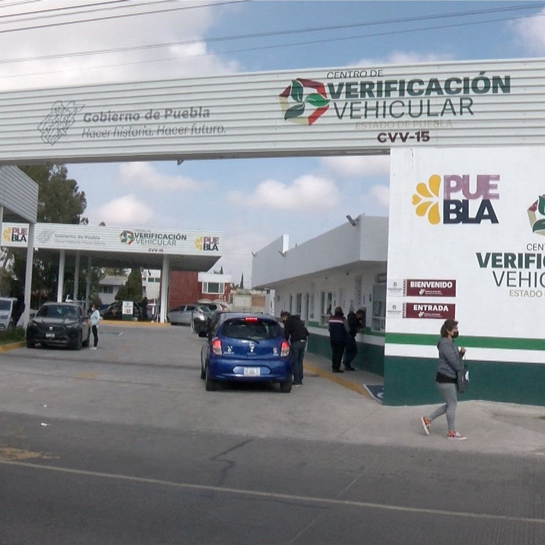 Centros de verificación vehicular en Puebla