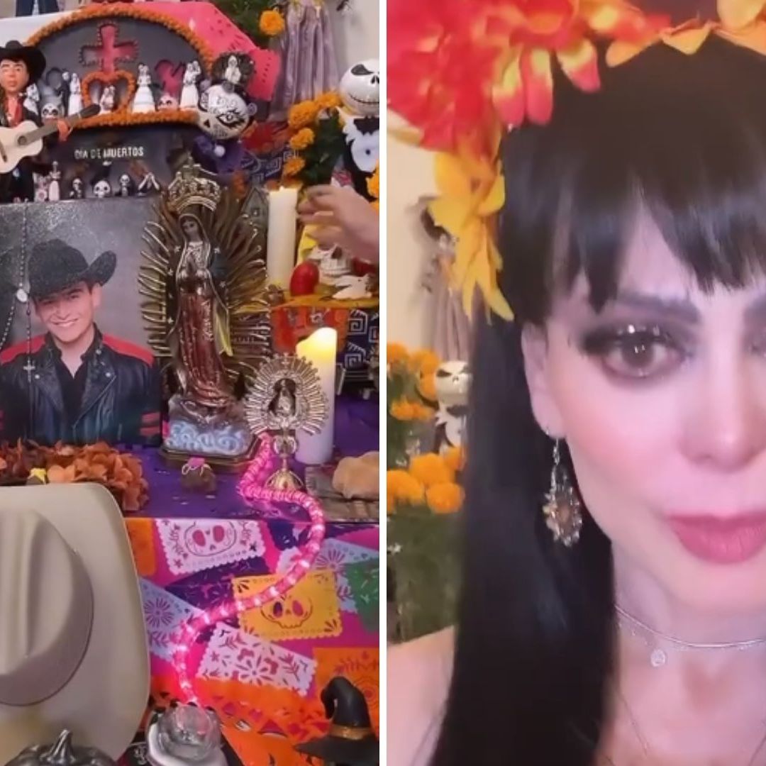 Maribel Guardia Muestra Ofrenda para su Hijo Julián Figueroa