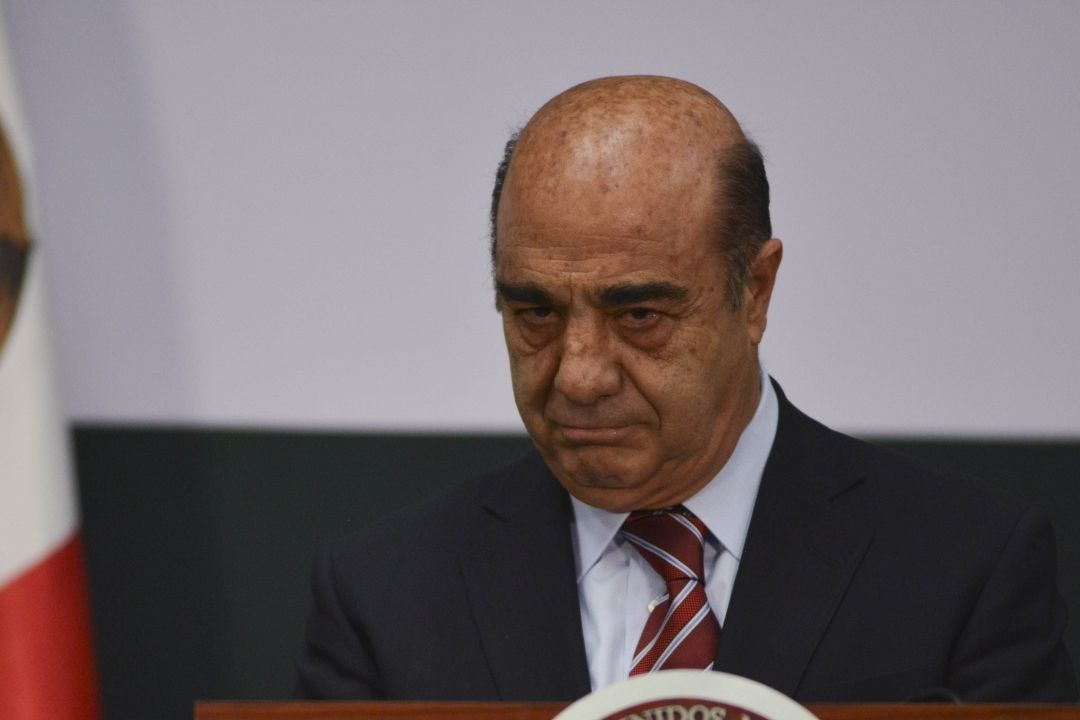 Dictan prisión domiciliaria a Jesús Murillo Karam