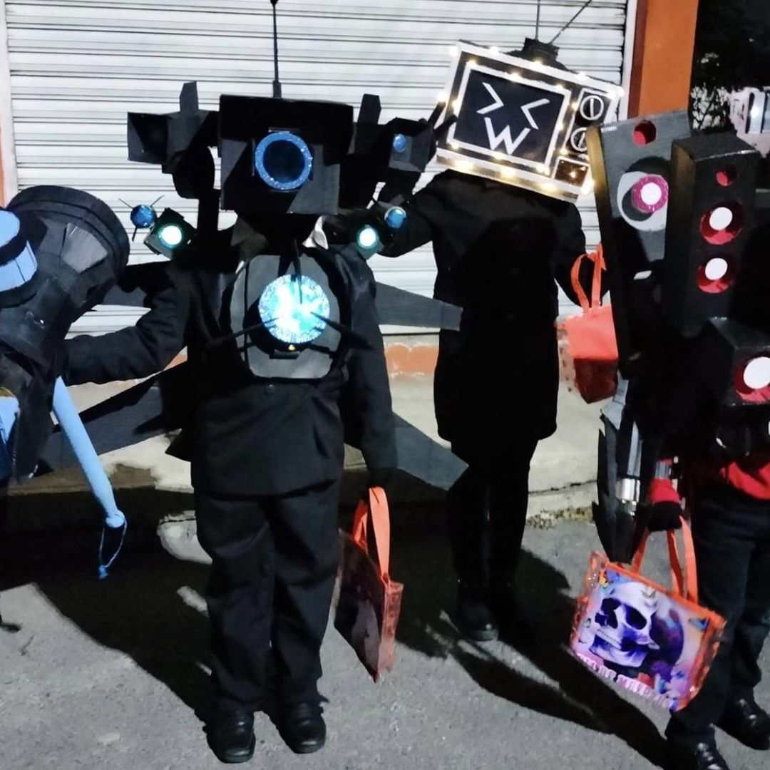 ¿Qué es skibidi toilet? Niños se disfrazan de cámaras y televisiones