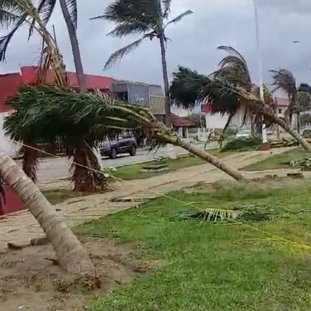 Se pronostican lluvias intensas y rachas de viento en Veracruz por tormenta tropical Pilar
