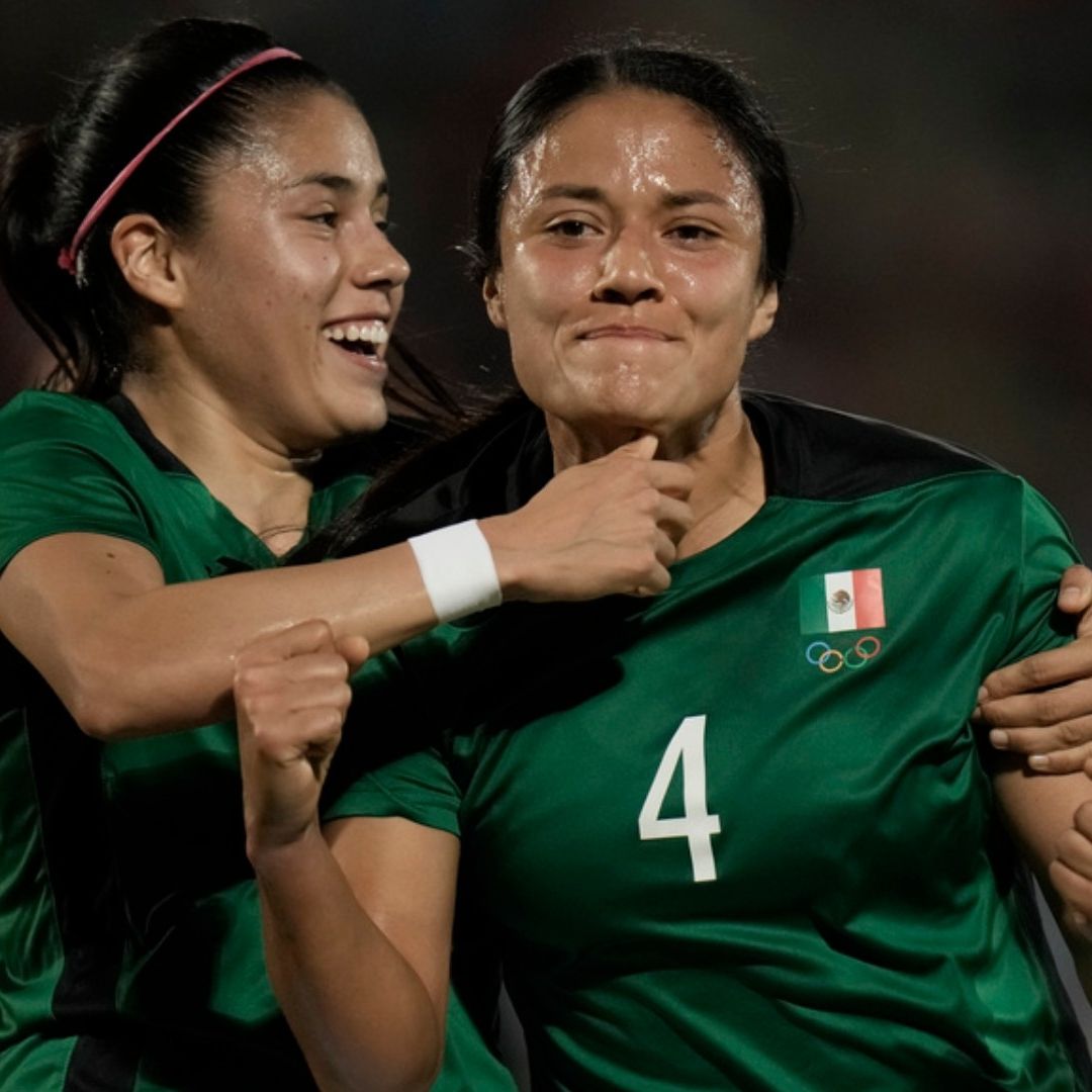 Rebeca Bernal consiguió un golazo de tiro libre. Foto: AP