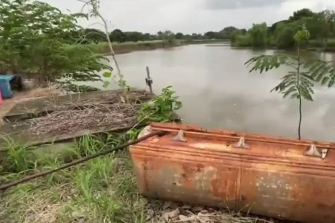 Río Grijalva se Lleva Parte de Panteón en Tabasco, Debido a las Lluvias