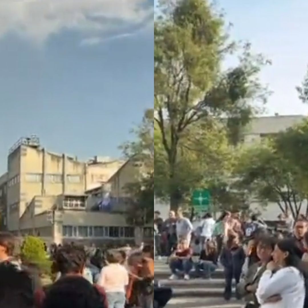 Se activa la alerta sísmica en la Facultad de Ciencias en Ciudad Universitaria en CDMX