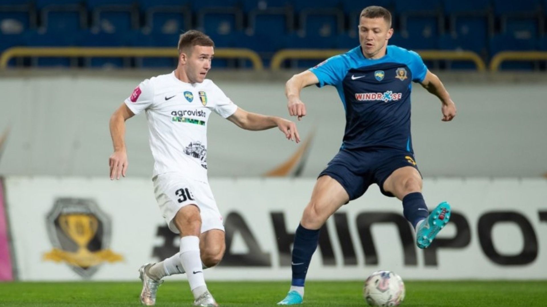 El Dnipro-1 finalmente se impuso 1-0 al Oleksandria después de casi cinco horas. Foto: scdnipro1.com.ua