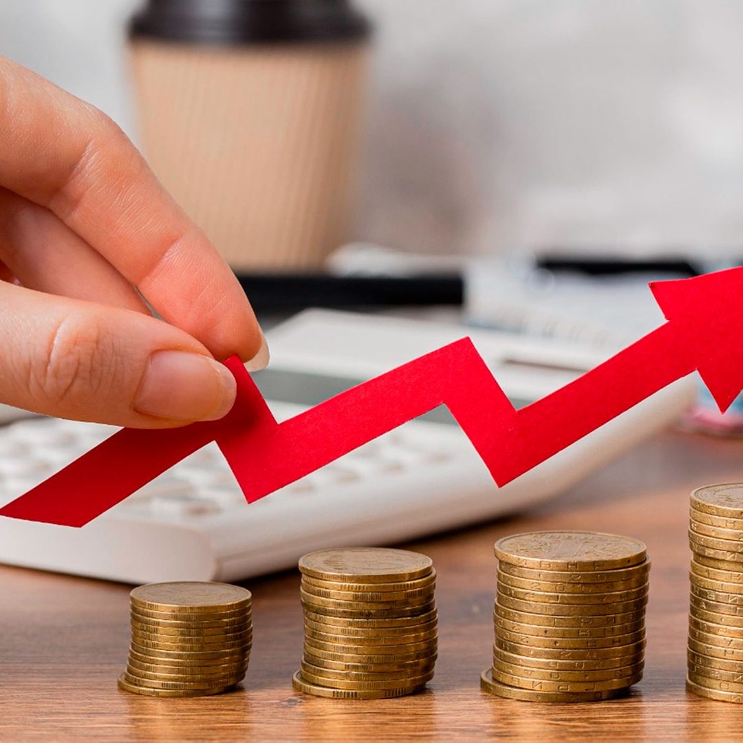 Gráfico de inflación y tasa de interés