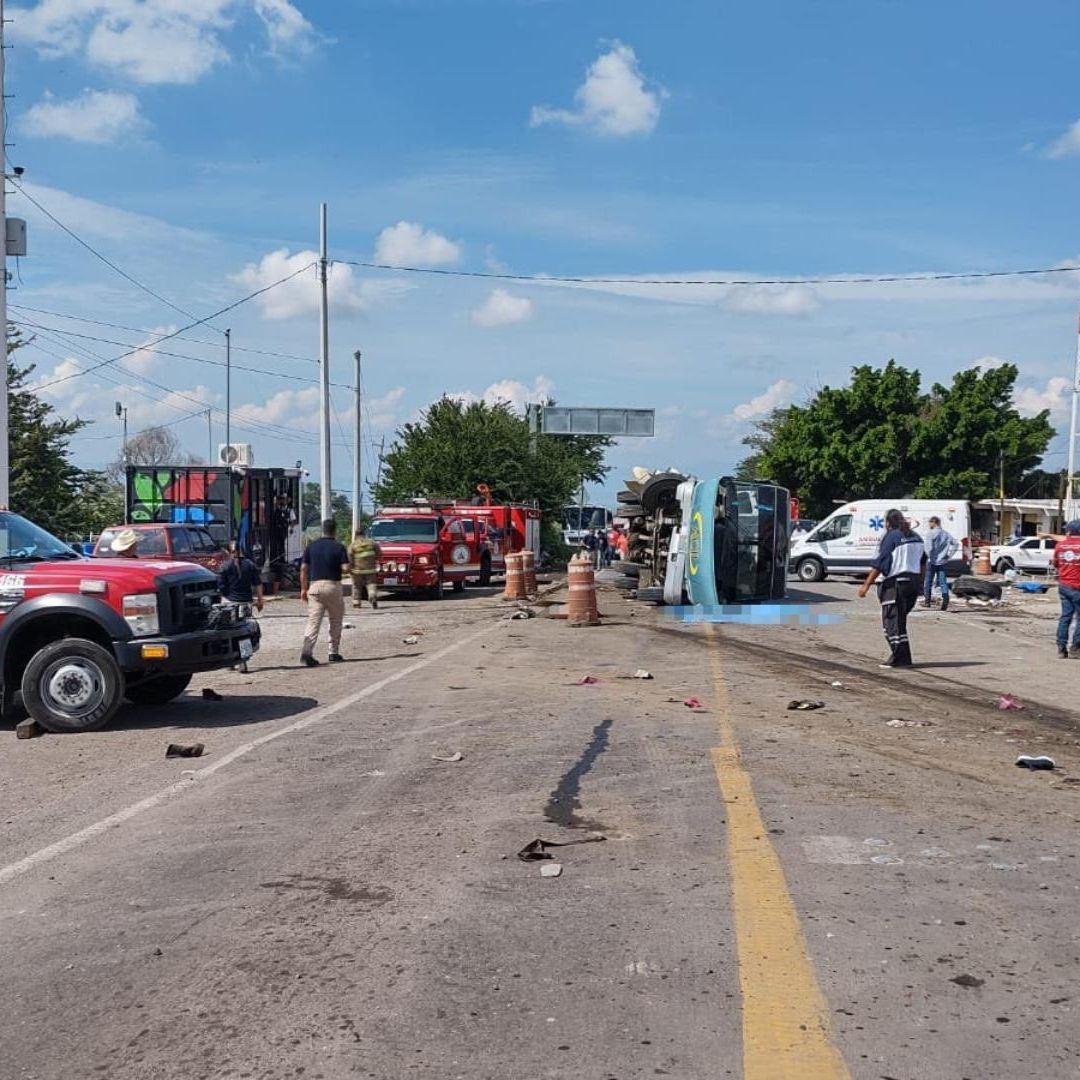 Fatal Accidente de Autobús en San Gaspar, Jalisco Deja 4 Muertos y 23 Lesionados