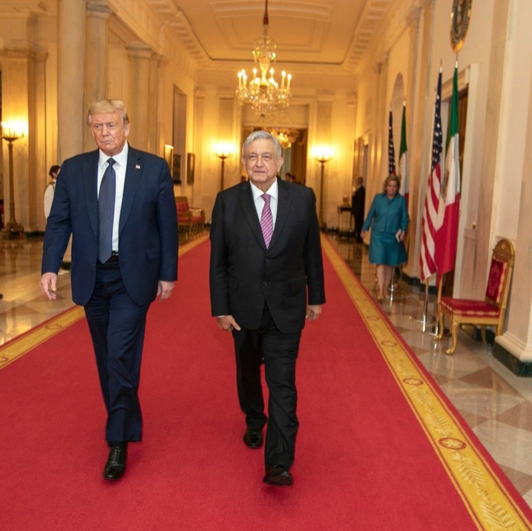 Donald Trump y Andrés Manuel López Obrador