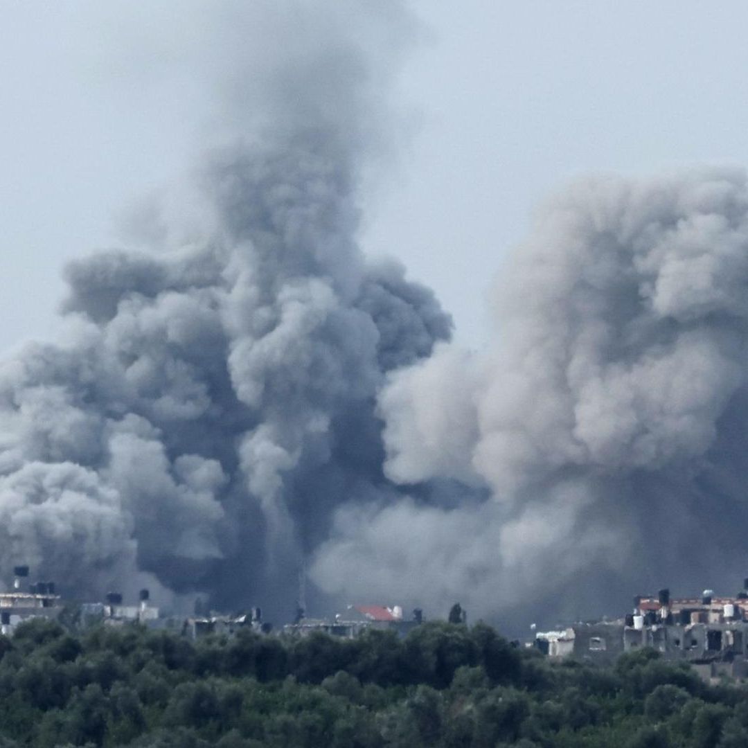 Bombardeos israelíes en la Franja de Gaza