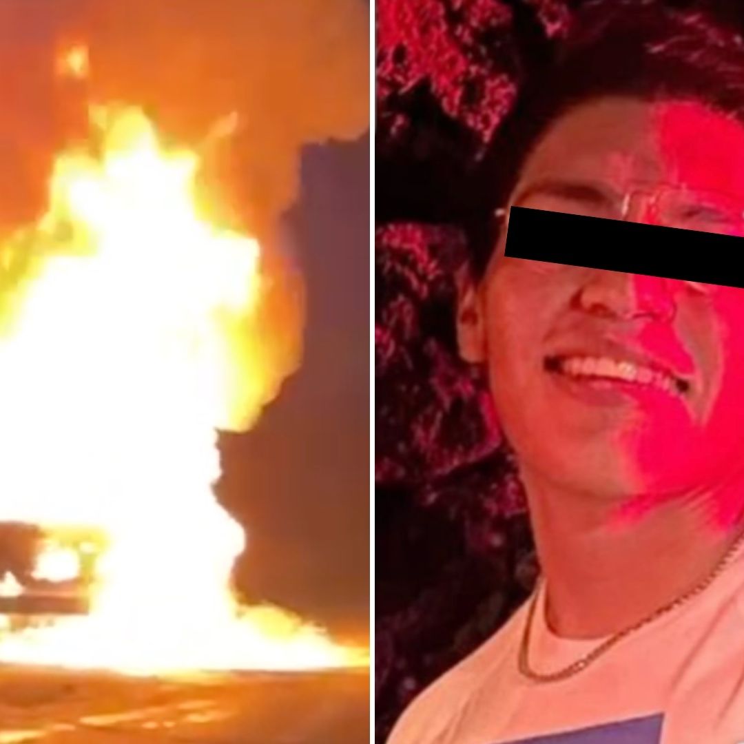 El conductor del BMW huyó luego del incendio en la Vía Altixcáyotl donde murieron 3 personas.