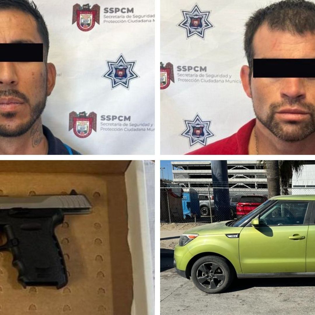 Detienen a Dos Sujetos Tras Disparar Contra Hotel en Tijuana