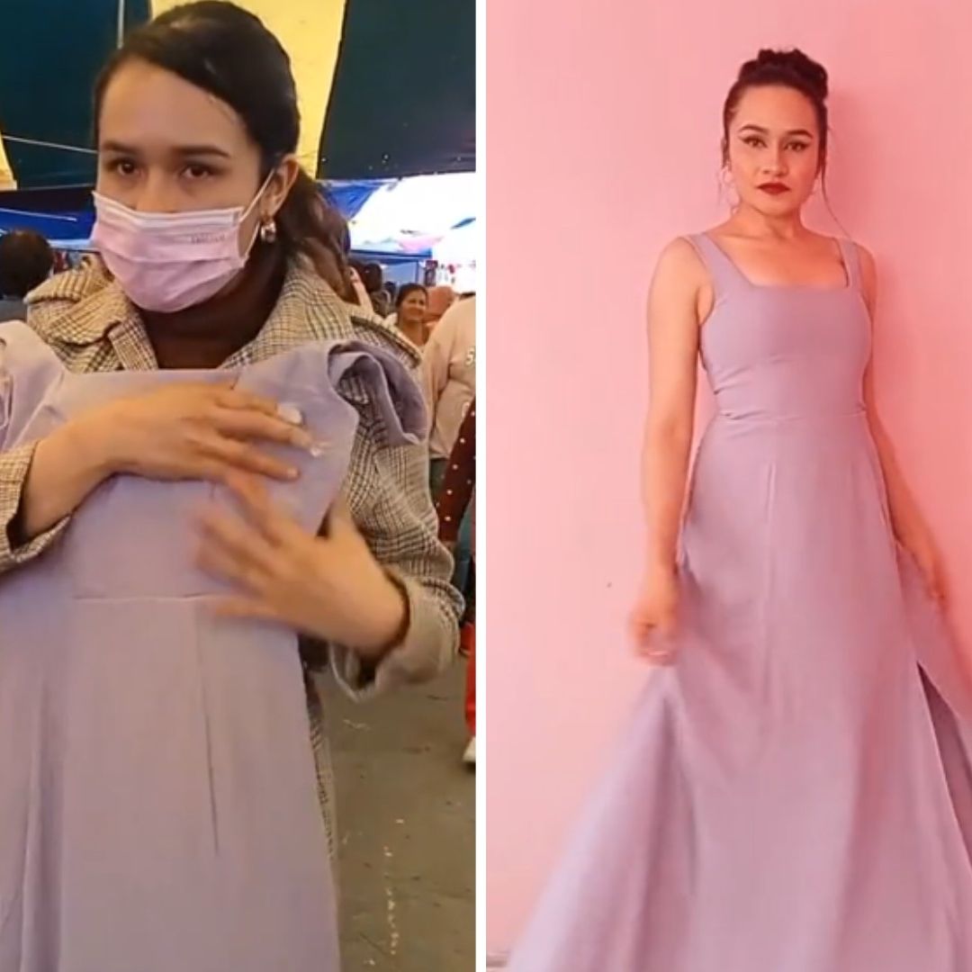 Compra vestido Alexander McQueen por 80 pesos en la paca