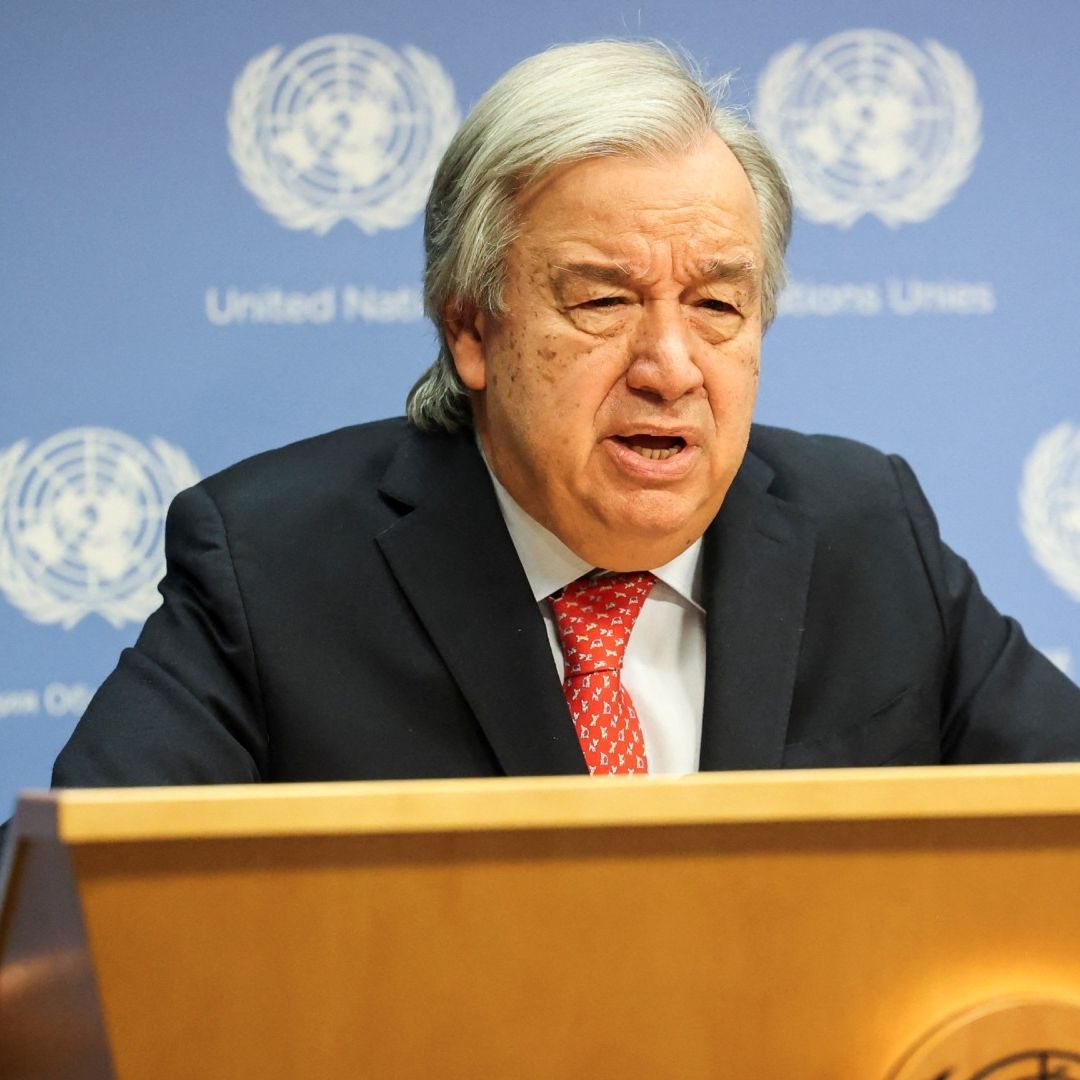 Secretario general de la ONU, António Guterres