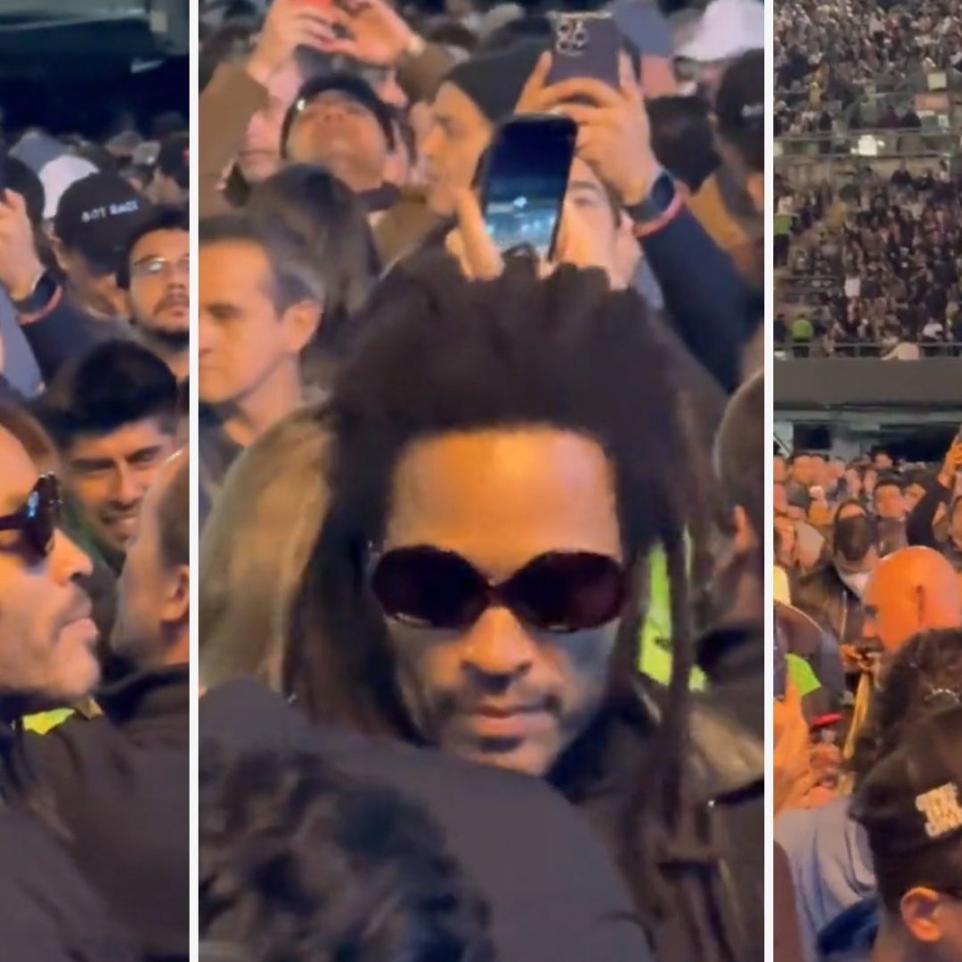 Lenny Kravitz y Otros Famosos Asisten Al Conciertos de Paul McCartney en CDMX