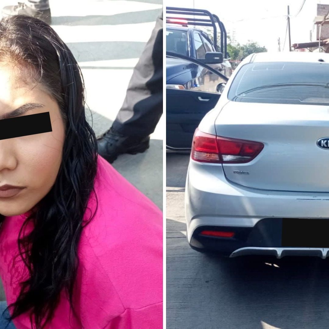 Detienen a mujer con restos humanos en la cajuela de su auto en Tonalá