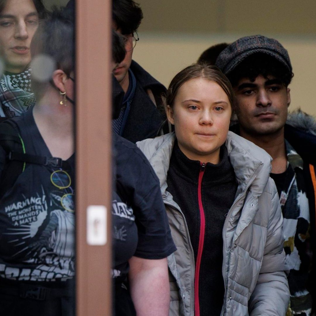 La activista medioambiental Greta Thunberg