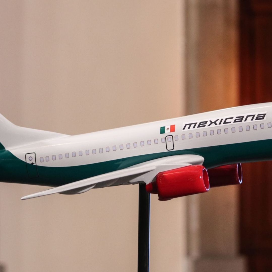 Avión de Mexicana de Aviación