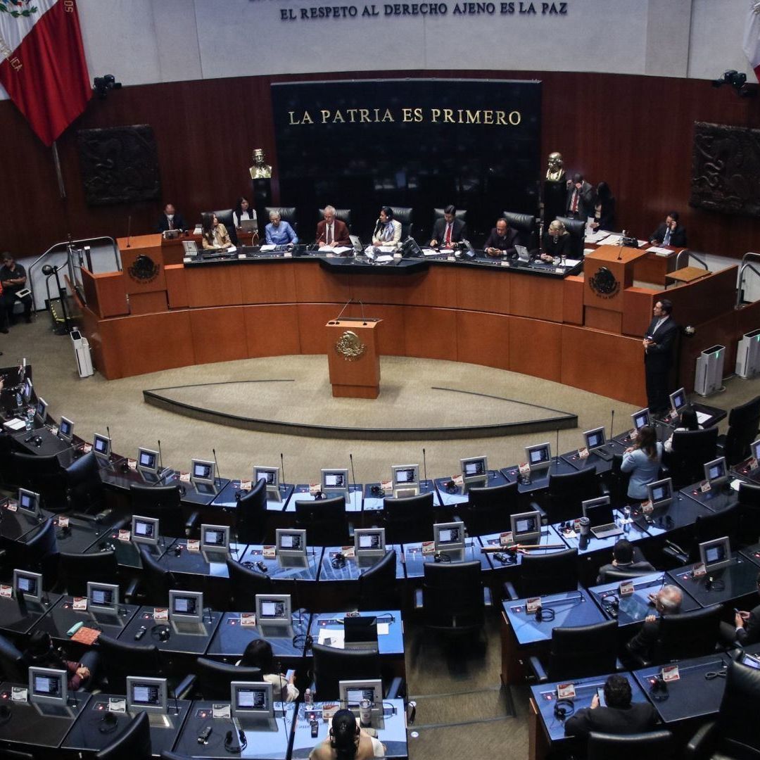 Sesión del Pleno de la Cámara de Senadores.