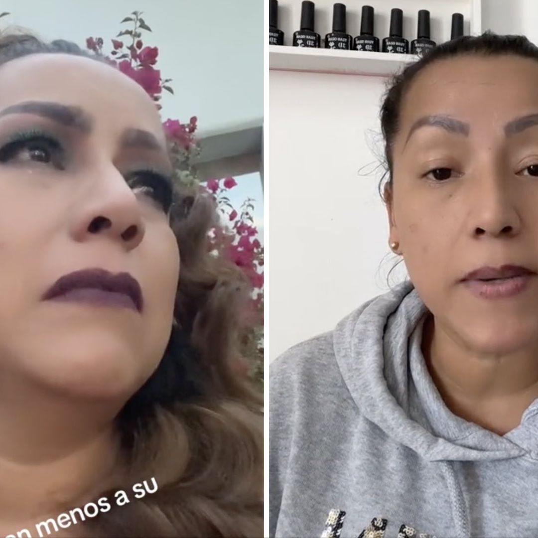 Mujer llora en video viral porque su nuera no le dejó entregar a su hijo