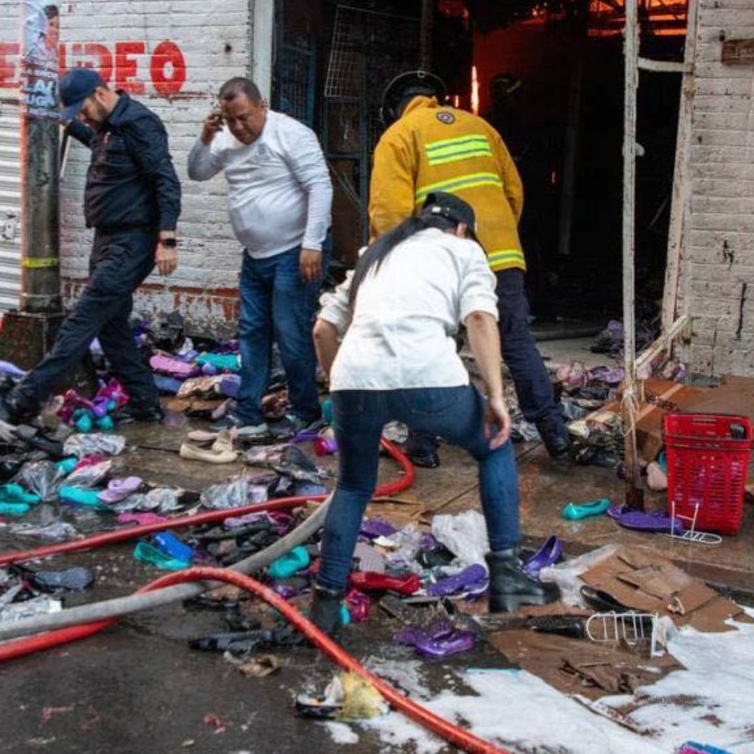 Entregarán Créditos a Comerciantes Afectados por Incendio en Bodega de Tepito