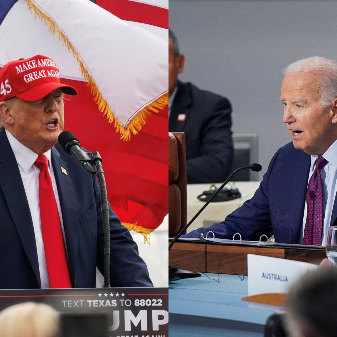 Donald Trump y Joe Biden