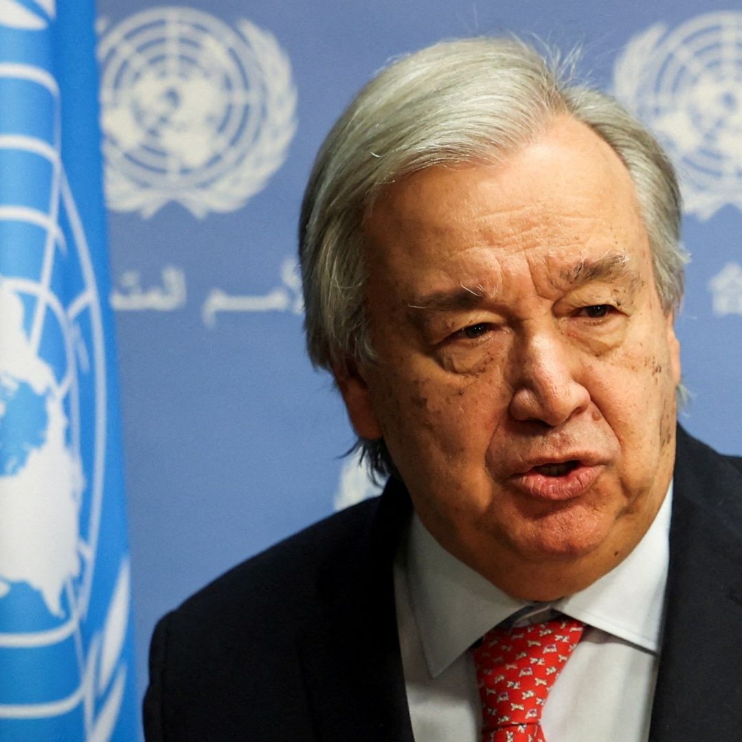 António Guterres, secretario general de la ONU.