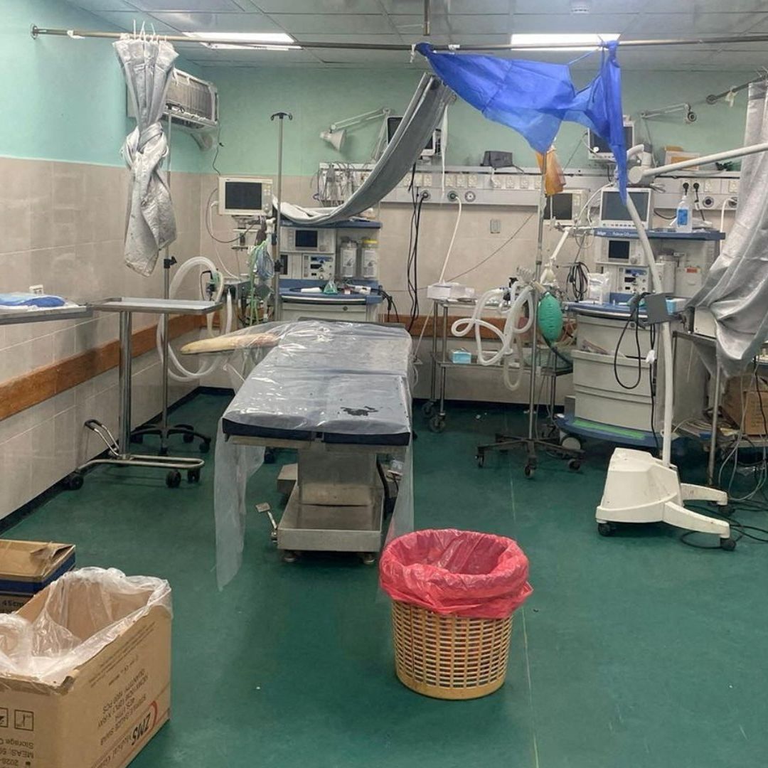 Instalaciones del hospital Al Shifa el 12 de noviembre de 2023.