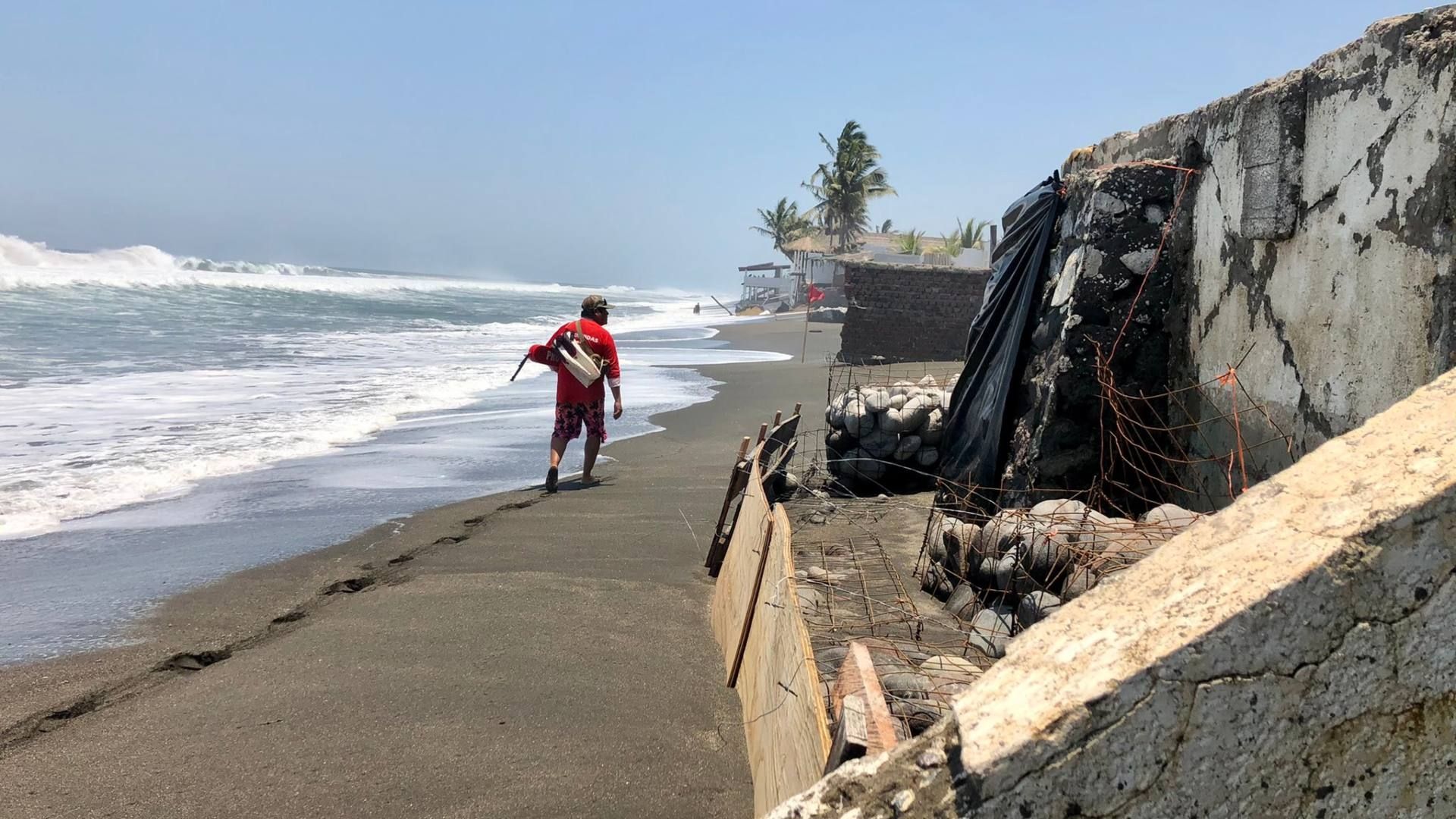 Playa de Miramar en Manzanillo, Colima